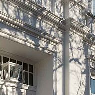 Fassadenanstrich und Fassadenarbeiten in Eutin, Albert-Mahlstedt-Straße, Detailansicht